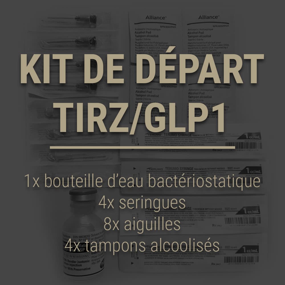Kit de départ + Eau bactériostatique