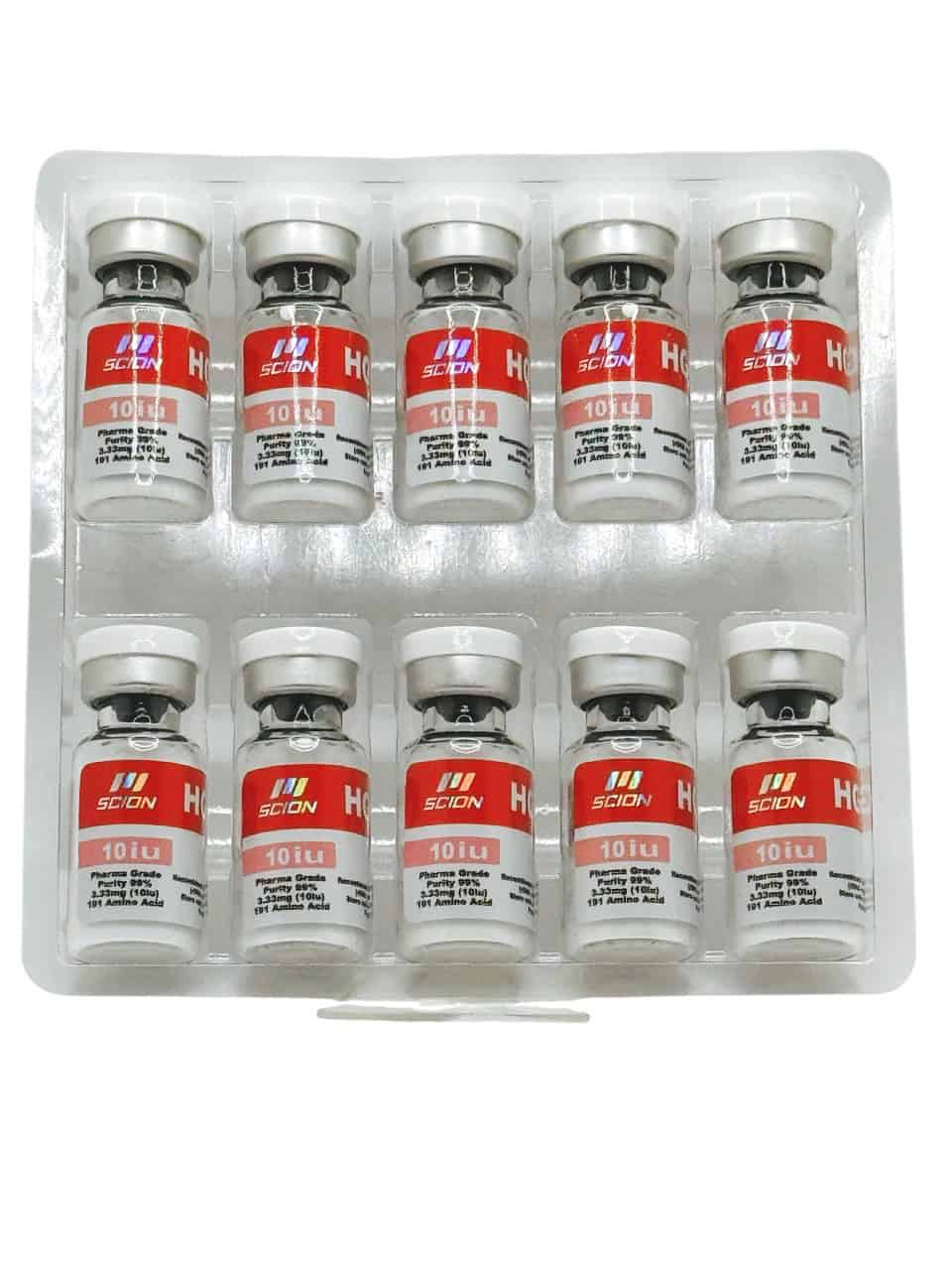 Hormones de croissance 10ui (1 boîte / 10x)