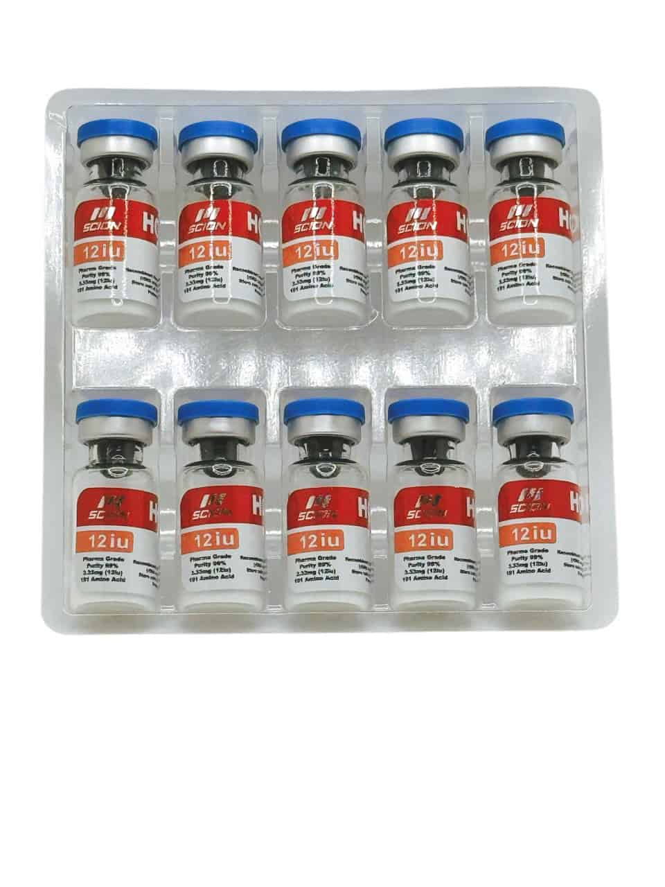 Hormones de croissance 12ui (1 boîte / 10x)